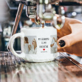 Collage Foto | Meine Mama ist mein Valentingeschen Espressotasse