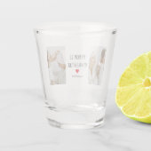 Collage Foto | Meine Mama ist mein Valentingeschen Schnapsglas (Rückseite)