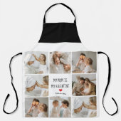 Collage Foto | Meine Mama ist mein Valentingeschen Schürze (Vorderseite)