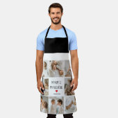 Collage Foto | Meine Mama ist mein Valentingeschen Schürze (Getragen)