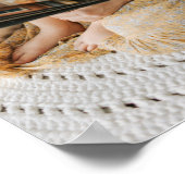 Collage Foto Modernes Bestes Vater je Geschenk Poster (Ecke)