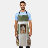 Collage Foto Modernes Bestes Vater je Geschenk Schürze (Getragen)