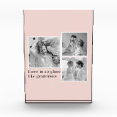 Collage Foto Pastell Pink Bestes Grandma Geschenk (Vorderseite)