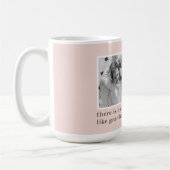 Collage Foto Pastell Pink Bestes Grandma Geschenk Kaffeetasse (Links)