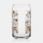 Collage Foto Pink Wir Liebe Sie Oma Bestes Geschen Dosenglas (Links)