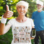 Collage Foto Pink Wir Liebe Sie Oma Bestes Geschen T-Shirt<br><div class="desc">"Collage Foto Pink We Liebe You Oma Best Gift" könnte auf ein sentimentales und personalisiertes Geschenk für eine Großmutter beziehen. Dieses Geschenk kann eine Sammlung von Fotos in einem Collage-Format angeordnet, Set vor einem rosa Hintergrund, um eine Touch von Wärme und Weiblichkeit hinzuzufügen. Die Collage kann von Hand oder digital...</div>