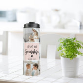 Collage Foto Pink Wir Liebe Sie Oma Bestes Geschen Thermosbecher