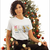 Collage Foto und farbenfroh fröhlich | Happy Holid T-Shirt