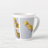 Collage Foto und farbenfrohe Freude | Weihnachtsge Milchtasse (Rechte Ecke)