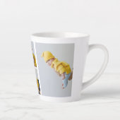 Collage Foto und farbenfrohe Freude | Weihnachtsge Milchtasse (Rechts)