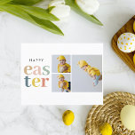 Collage Foto und farbenfrohe Ostern | Weihnachtsge Feiertagspostkarte<br><div class="desc">Collage Foto und farbenfrohe Ostern | Weihnachtsgeschenk</div>