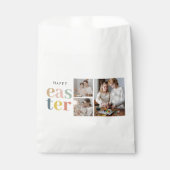 Collage Foto und farbenfrohe Ostern | Weihnachtsge Geschenktütchen (Vorderseite)