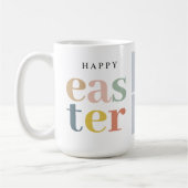 Collage Foto und farbenfrohe Ostern | Weihnachtsge Kaffeetasse (Links)