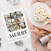 Collage Foto und Merry | Happy Holiday
