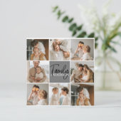 Collage Foto und Personalisierte Graugeschenke (Stehend Vorderseite)