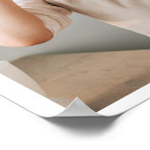Collage Foto und Personalisierte Graugeschenke Poster (Ecke)