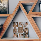 Collage Foto Vater Wir Liebe Sie glückliche Väter Magnetkarte