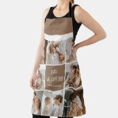 Collage Foto Vater Wir Liebe Sie glückliche Väter Schürze (InSitu)