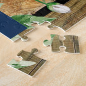 Collage Foto Wir Liebe Sie Oma Foliage Puzzle (Seite)