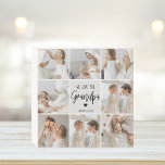 Collage Foto | Wir Liebe Sie Opa-Geschenk Holzkisten Schild<br><div class="desc">Collage Foto | Wir Liebe Sie Opa-Geschenk</div>