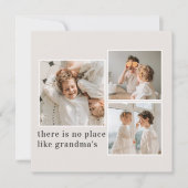 Collage Foto & Zitat Bestes Grandma-Geschenk (Vorderseite)