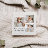 Collage Foto & Zitat Bestes Grandma-Geschenk