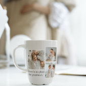 Collage Foto & Zitat Bestes Grandma-Geschenk Milchtasse