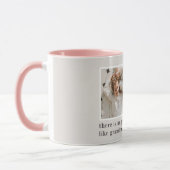 Collage Foto & Zitat Bestes Grandma-Geschenk Tasse (Links)