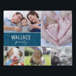 Collage Fotos mit Familiennamen 5 Bilder Puzzle<br><div class="desc">Collage Fotos mit Familienname 5 Bilder Jigsaw Puzzle Erstellen Sie ein einzigartiges und lustiges Geschenk mit unseren Collage Fotos mit Familienname 5 Bilder Jigsaw Puzzle. Dieses anpassbare Acrylpuzzle erlaubt es Ihnen, fünf Ihrer Lieblings-Fotos und den Familiennamen hinzuzufügen, was es zu einem perfekten Sake für jeden Anlass macht. Personalisieren Sie das...</div>