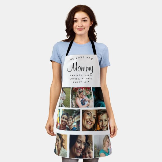 Collage Fotos | "Mommy's Kitchen ist immer offen Schürze (Getragen)