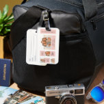 Collage Friend Fotos | Glückliches Geburtstagsgesc Gepäckanhänger<br><div class="desc">Collage Friend Fotos | Gerne ein Geburtstagsgeschenk.Machen Sie den Geburtstag Ihres Freundes mit diesem maßgeschneiderten Geschenk,  das eine Collage Ihrer Lieblingsmomente zusammen enthält! Dieses personalisierte,  rosa-geprägte Geburtstagsgeschenk ist exklusiv auf Zazzle erhältlich und ist der ideale Weg,  um Ihrem Freund zu zeigen,  wie viel sie Ihnen gemein sind.</div>