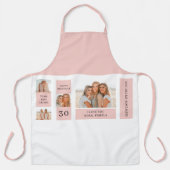 Collage Friend Fotos | Glückliches Geburtstagsgesc Schürze (Vorderseite)