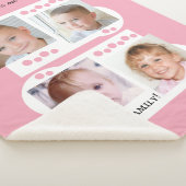 Collage Fügen Sie Ihre eigenen benutzerdefinierten Sherpadecke (3/4)