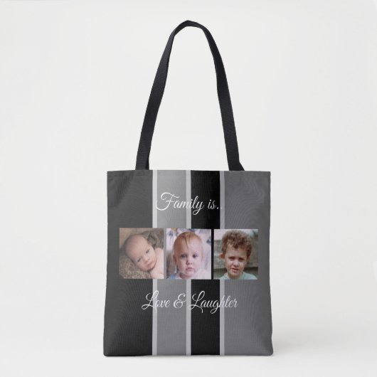 Collage fügen Sie Ihre eigenen benutzerdefinierten Tasche (Vorderseite)