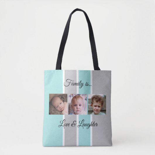 Collage fügen Sie Ihre eigenen benutzerdefinierten Tasche (Vorderseite)