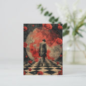 Collage für natürliche Geschäftsleute Postkarte (Stehend Vorderseite)