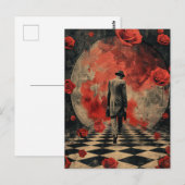 Collage für natürliche Geschäftsleute Postkarte (Vorne/Hinten)