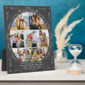 Collage für Vintage Wirbel mit 7 Fotos Fotoplatte (Seite)