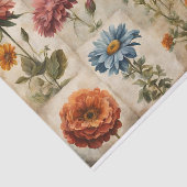 Collage für Wildblumen und Blume Seidenpapier (Ausschnitt)