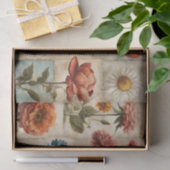 Collage für Wildblumen und Blume Seidenpapier (Geschenk)