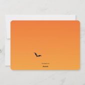 Collage Halloween Fotokarte Feiertagskarte (Rückseite)