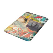 Collage Head Badematte (Schrägansicht)