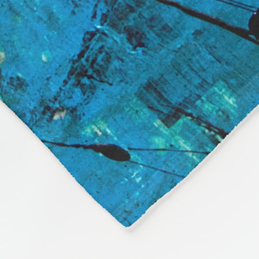 Collage Head Fleecedecke (Ecke)