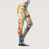 Collage Head Leggings (Rechts)