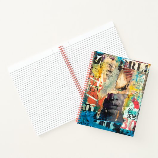 Collage Head Notizblock (Innenseite)