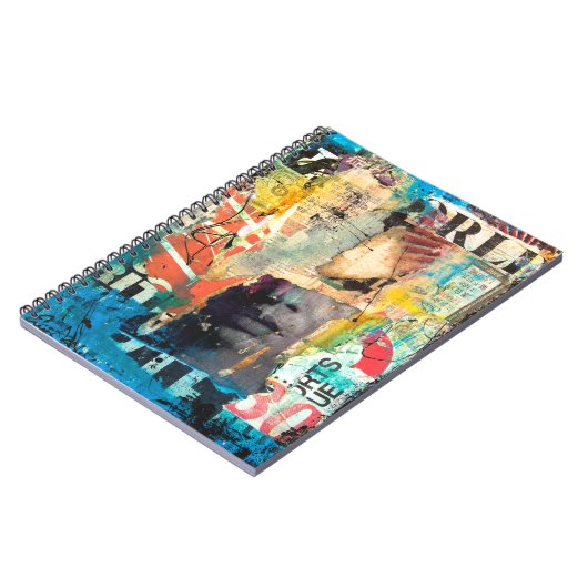 Collage Head Notizblock (Linke Seite)