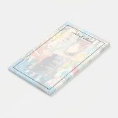 Collage Head Post-it Klebezettel (angewinkelt)