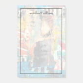 Collage Head Post-it Klebezettel (Vorderseite)