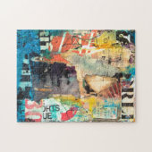 Collage Head Puzzle (Horizontal)