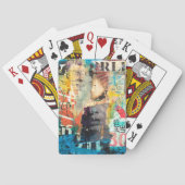 Collage Head Spielkarten (Rückseite)